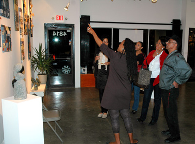 Oya Series by Esther Iverem Exhibit Opening Photos 4